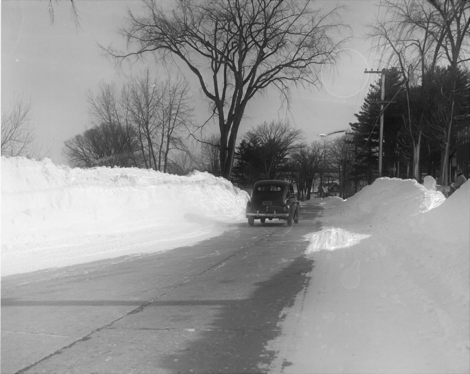A winter drive